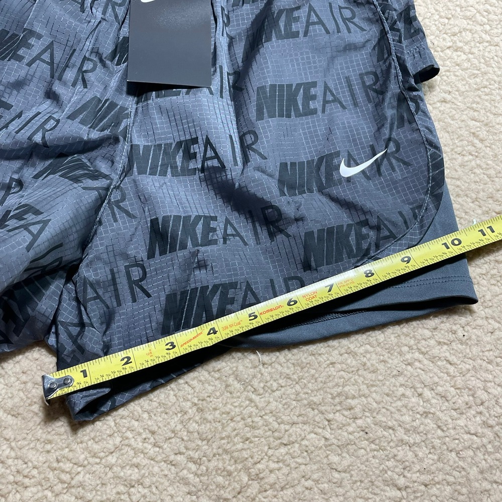 Nike Air Womens Running Shorts Standard‎ Fit AQ5634-021 Dark Grey Size XSmall - Picture 7 of 9